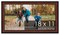 11x18 Decor Picture Frame with UV-Resistant Acrylic & Acid Free Backing, Available in 2 Finishes - Black and Brown
